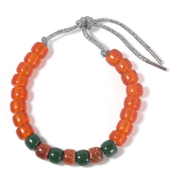 fashion jewelry Chirstmas Gift Red And Green Mixture Color glass Forte Beads