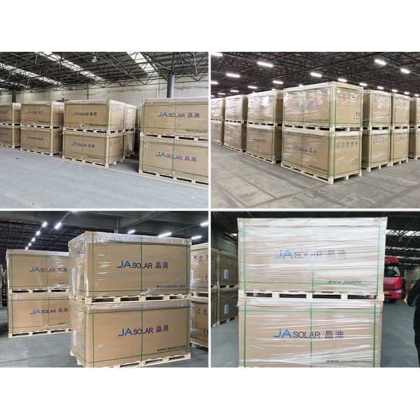 Tier 1 JA Roof Mono Solar Panels Manufacturers in China 420W 500W 550W 600W 700W Photovoltaic Panel Complete Kit for Home