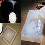 Transparent Platinum Cure Silicone Rubber For Jewellery Molds Mix Ratio 10:1