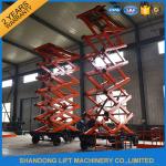 500kgs Hydraulic Hydraulic Lift Table Mobile Aerial Work Platform with 4 Wheels