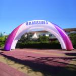 outdoor activities events oxford Christmas decoration inflatable arch