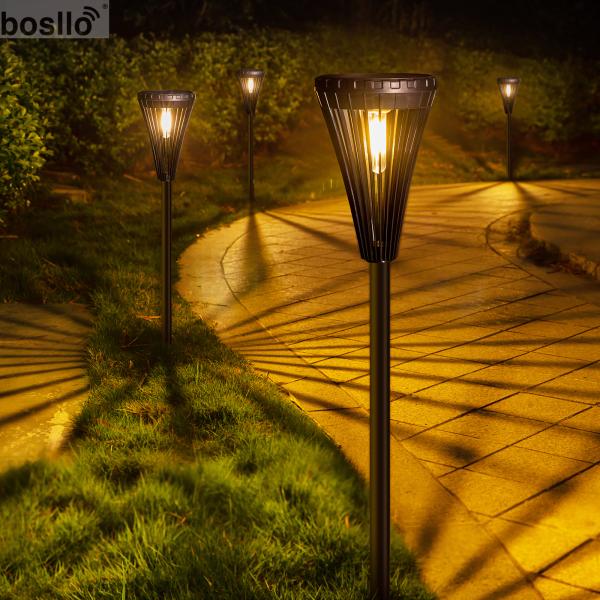 3.7V Solar Garden Lights with LAMP COVER DIAMETER 12CM H 19cm for Garden Decoration