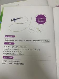 Wholesale Medical Ureteral Balloon Dilatation Catheter Pebax Material Piston Control from china suppliers