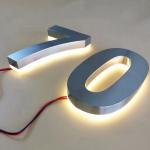 DC 12V Waterproof Stainless Steel Acrylic Backlit LED Light 3D Letter Commercial