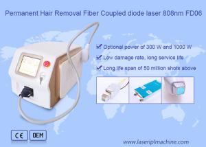 Wholesale Permanent Diode Laser Hair Removal Machine Fiber Coupled 808nm 600w Power from china suppliers