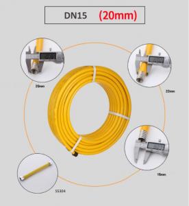 Wholesale Outer Dia 20mm Cooker Gas Hose , S30408 High Pressure Gas Pipes from china suppliers