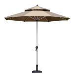 Outdoor Waterproof Middle Pole Umbrella Modern Garden Furniture for Coffee Shop