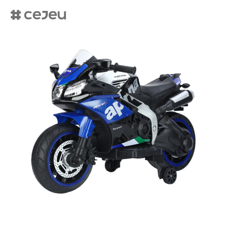 CJ-N-666 Kids Ride On Motorcycle 12V Electric 3 Wheels Bicycle with Music & Light (Suitable for 3-8 Age)