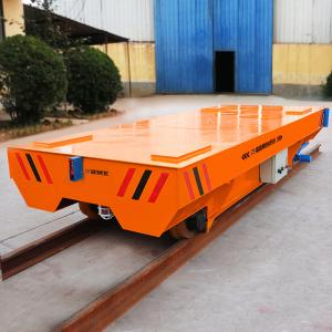 Wholesale Motorised DC Motor 15 Tons Steel Pipe Transfer Industrial Rail Transfer Trolley from china suppliers