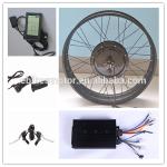 36V/48V Fat Tire Electric Bike Conversion Kit with Hub Motor for 26"/4"Width Rim