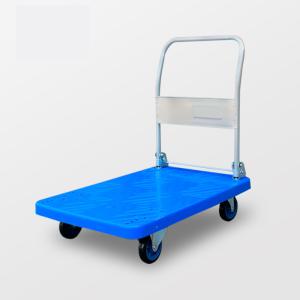 Wholesale ISO Galvanised 4 Inch wheels Steel Q235 Folding Platform Trolleys from china suppliers
