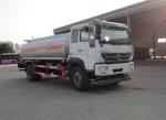Mini Oil Tanker Truck 6.65cbm euro3 , 20000L Volume oil delivery trucks 300 HP
