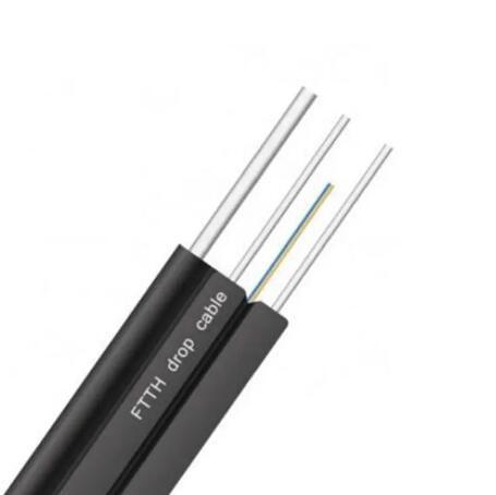 Steel Wire Outdoor 1core 2cores 4cores Self Supporting G657a1 G657a2 9/125 FTTH