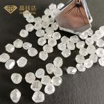 Round Shape HPHT Rough Diamond Lab Grown Natural DEF Color VVS Clarity