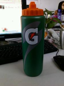 Wholesale 1000ml Gatorade OEM PE water bottle from china suppliers