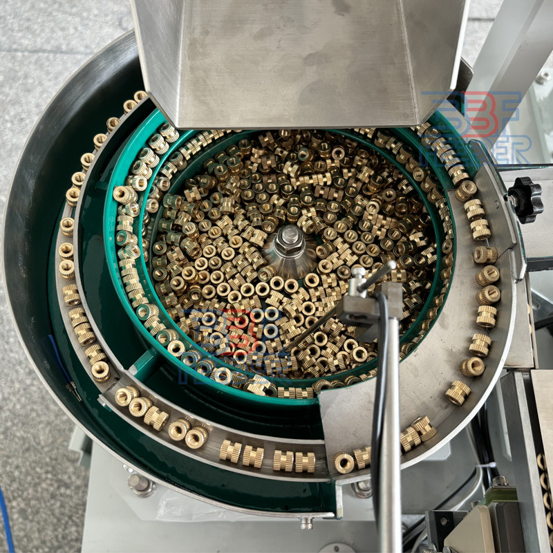 Stainless Steel Vibratory Bowl Feeder Automatic Metal Screws Vibrating Parts Feeder