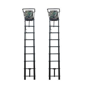 Wholesale Aluminum Telescopic Ladders 8 Steps Climbing Tree Stand Hunting Tree Stand from china suppliers
