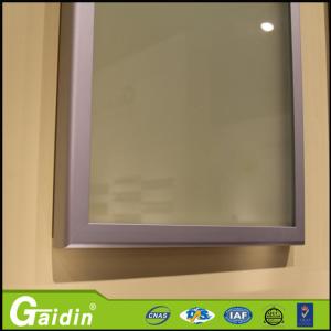Wholesale anodized wooodgrain glass insert kitchen cabinet aluminum door frame from china suppliers