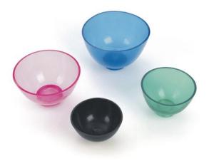 Wholesale Colorful Disposable Dental Supplies Flexible Plastic Mixing Bowls And Spatula from china suppliers
