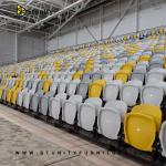 Fire Resistant Fixed Stadium Bleacher Telescopic Seating
