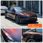 TPU Black red 5 Years Warranty Heat Repair Gloss Anti Scratch Non Yellowing Car