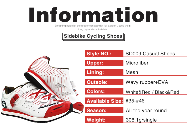 Custom Casual Biking Shoes , Mens Waterproof Cycling Shoes Good Shock Absorption