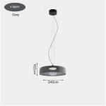 Nordic Simple Colorful Glass Restaurant Pendant Lamps For Bar Living Dining Room