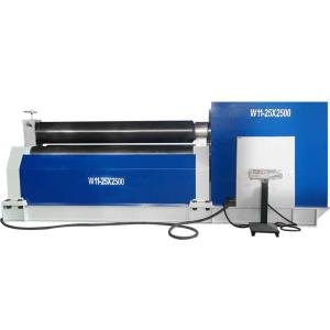 Wholesale W11 PLC Heavy Duty Sheet Metal Roller Machines 2500mm from china suppliers