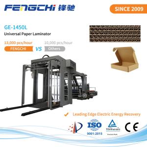 Wholesale Automatic Flute Laminator Cardboard to Cardboard LaminatingModel GE-1450L from china suppliers