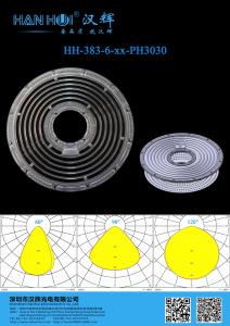Wholesale 60°/90°/120° Available 3030LEDs Six Rings 150W LED Lighting Lens Waterproof For Round High Bay Light from china suppliers
