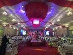 Aluminum Clear Span Wedding Event Tents , Soft PVC Walls Fancy Tents For