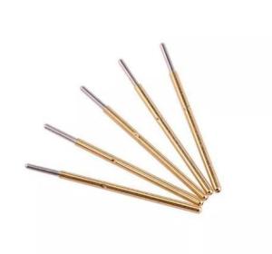 Wholesale DIP T Spring Loaded Micro Coaxial Pogo Pins Gold Plated 1A from china suppliers