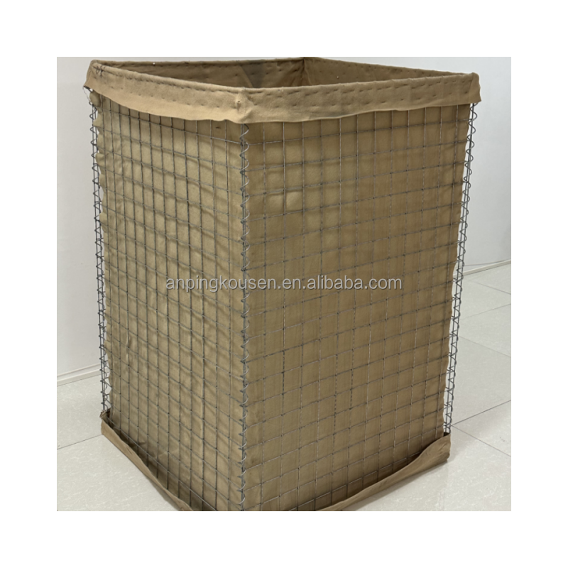 Customizable Welding Pattern Hot-Dipped Galvanized PVC Coated Gabion Box for Woven Mesh