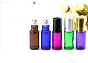 Wholesale Essential Oil Frosted Glass Roller Bottles 4ml 6ml 8ml 10ml With Stainless Steel Roller from china suppliers