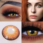 OEM Vika Purple Brown Blue Halloween Eye Contacts 14.5mm for party