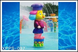 Wholesale Water Sprayground Aqua Play Water Park, Monkey Cartoon Shaped Spray Park Equipment from china suppliers