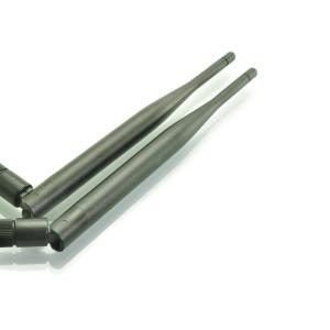 Wholesale Omni Directional Radio Frequency Antenna 5dbi Gain WiFi Rubber Bar SMA Foldable from china suppliers