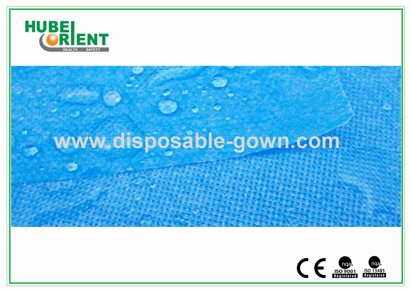 Hospital Disposable Bed Sheets Sanitary PP Bedcover / Disposable Waterproof Sheets With Elastic
