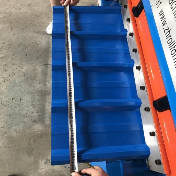 Zinc Roofing Tile Roofing Sheet Roll Forming Machine 0.3-0.6mm Thickness