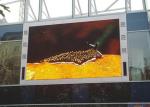 Full Color SMD3535 Outdoor Fixed Led Display With Waterproof Steel Cabinet