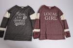 55% Cotton Ladies Casual Sweatshirts