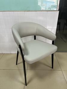 Wholesale Customized Color Modern Leather Armchair Easy To Clean Staining Resistant For Dining Room Furniture from china suppliers