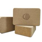 Yoga Cork Block Without Sawdust High Density Natural Cork Fitness Sets