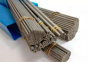 Wholesale HRA92.5 Unground Solid Carbide Blanks Round Rods With Various Hole Size from china suppliers