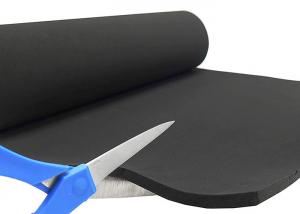 Wholesale Practical Fireproof Neoprene Insulation Sheets , Synthetic Thin Flexible Rubber Sheet from china suppliers