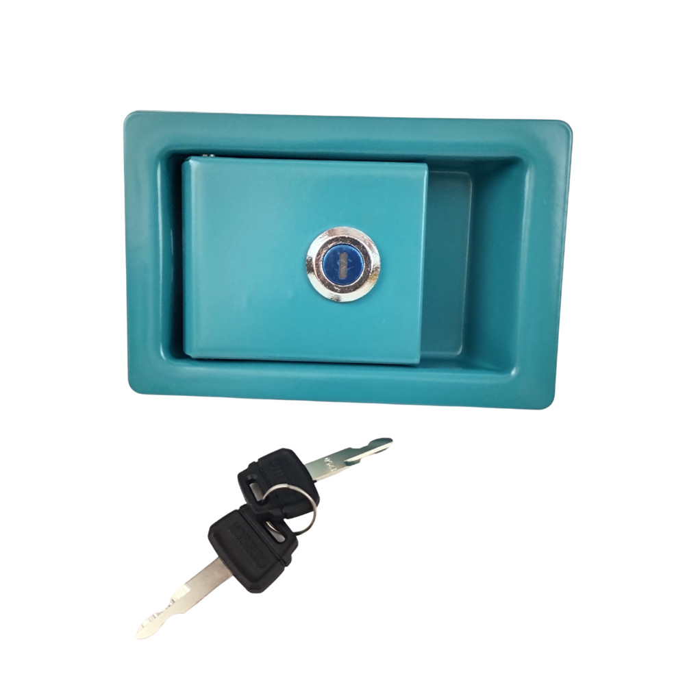 Excavator Hydraulic Pump Side Door Latch 11*17CM Side Cover Lock For KATO KOMATSU KOBLCO