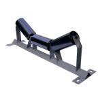 315mm Length Carbon Steel Material Conveyor Carrying Idler Roller