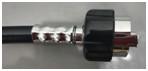 Mini Ventilator Machine Components Air Tube French Standard