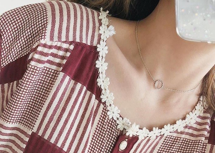 DTM Color Cotton Lace Edging Dyeing With Smooth Pattern / Embroidered Flower Appliques