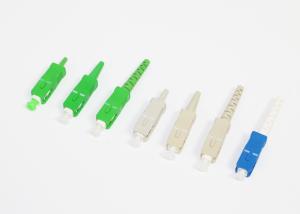 Wholesale SC OM1 OM2 Fiber Optic Cable Connector Telecome Class For 0.9mm Cable from china suppliers
